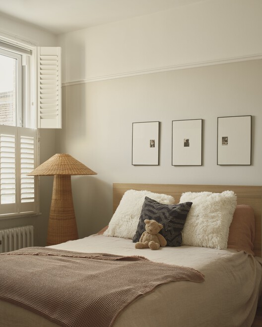 Loggia House / House of EM - Interior Photography, Bedroom, Bed, Wood, Lighting