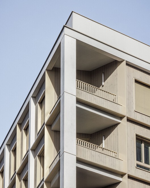 Neighborhood in Paris - Media Library and Family Flats, Student Residence, and Social Housing Units / La Architectures + Atelier Régis Roudil Architectes + Nicolas Hugoo Architecture - Exterior Photography