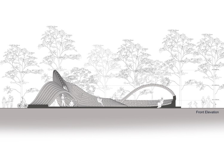 Pabellón Kulhad / Wallmakers - Imagen 15 / 17