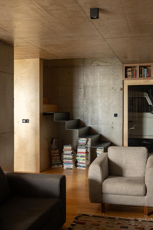 Casa da Rocha Quebrada / SO Arquitetura & Design Casa da Rocha Quebrada / SO Arquitetura & Design - Fotografía interior, Sala de estar, Madera, Sillas