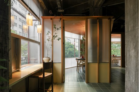 Seventeen TeaHouse / Modum Atelier - Interior Photography, Wood, Lighting, Glass, Chair