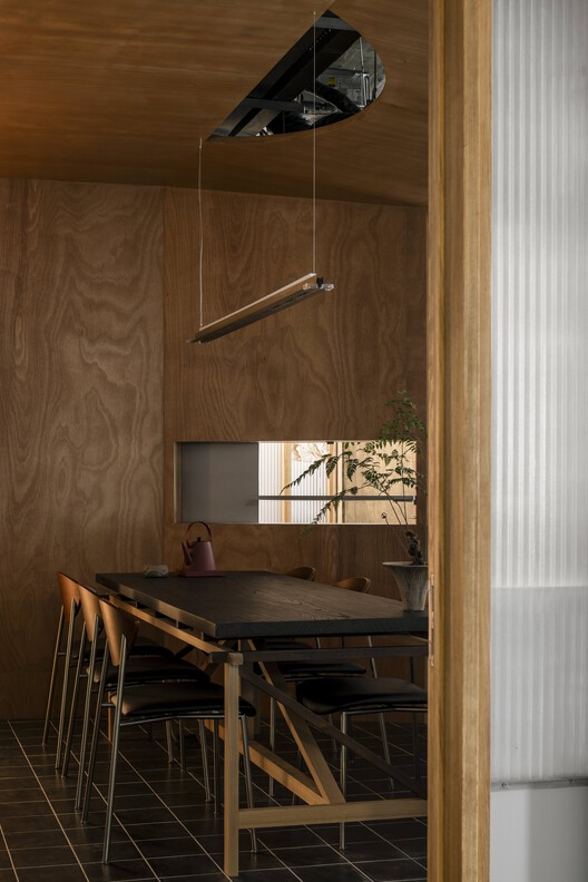 Seventeen TeaHouse / Modum Atelier - Interior Photography, Wood, Lighting, Table, Chair, Glass