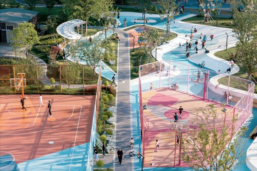 The Chromatic Canvas: 10 Vibrant Courts Activating Community Space - Image 8 of 11