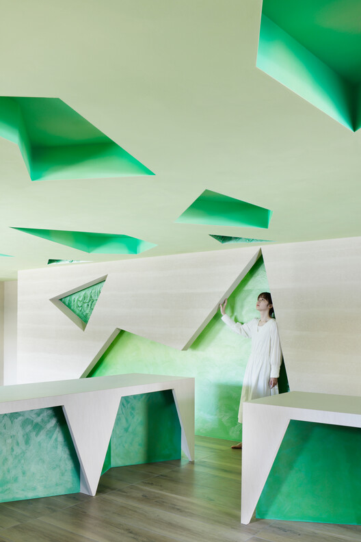 Kakushin Office/Resonance of Green / Moriyuki Ochiai Architects - Interior Photography