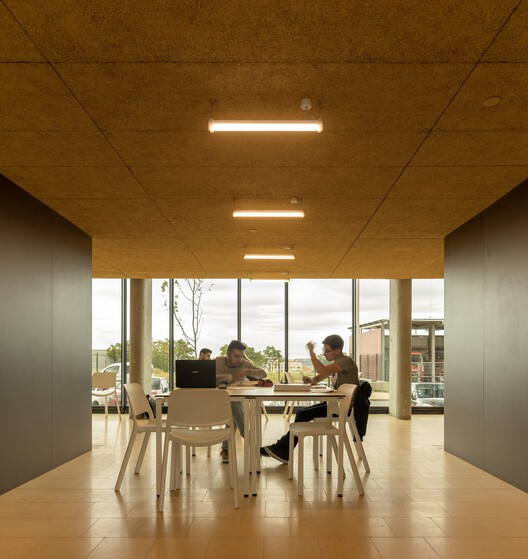 Ventura Terra University Residence - University of Lisbon / CVDB arquitectos - Interior Photography, Dining room, Chair