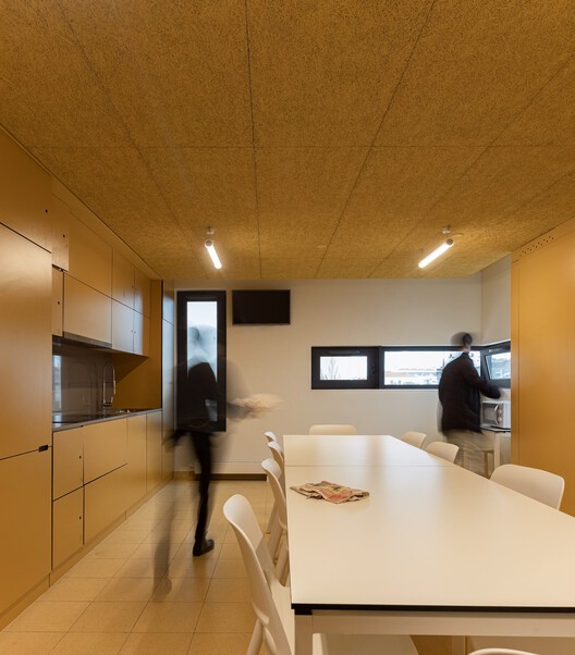 Ventura Terra University Residence - University of Lisbon / CVDB arquitectos - Interior Photography, Kitchen, Wood, Chair