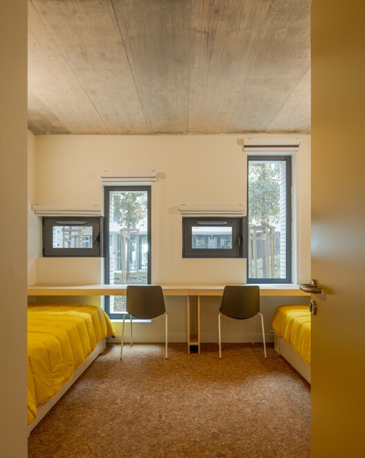 Ventura Terra University Residence - University of Lisbon / CVDB arquitectos - Interior Photography, Bedroom