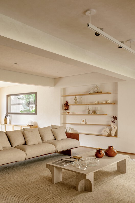 Casa Alto de Pinheiros / Terra Arquitetura - Fotografía interior, Sala de estar, Madera, Iluminación