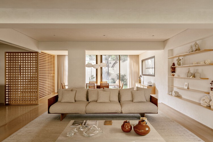 Casa Alto de Pinheiros / Terra Arquitetura - Fotografía de interiores, salón, Silones, Madra