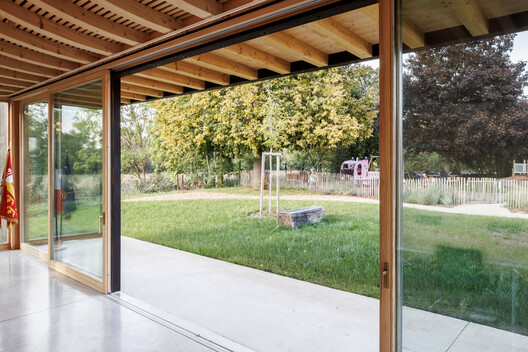 New Town Hall of Scharrachbergheim / AL PEPE architects - Interior Photography, Wood, Beam, Column, Deck