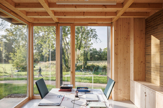 New Town Hall of Scharrachbergheim / AL PEPE architects - Interior Photography, Wood