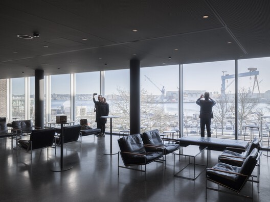 Concert Hall at Kiel Castle Renovation and Conversion / gmp Architects + bbp : architekten - Interior Photography, Glass, Chair