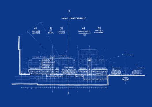 Renzo Piano Building Workshop Redesigns Montparnasse Commercial Centre as a Pedestrian District - Image 7 of 17