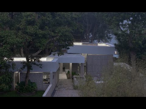 Noon Repose Pavilion / CLAB Architects - Exterior Photography, Concrete, Balcony, Courtyard