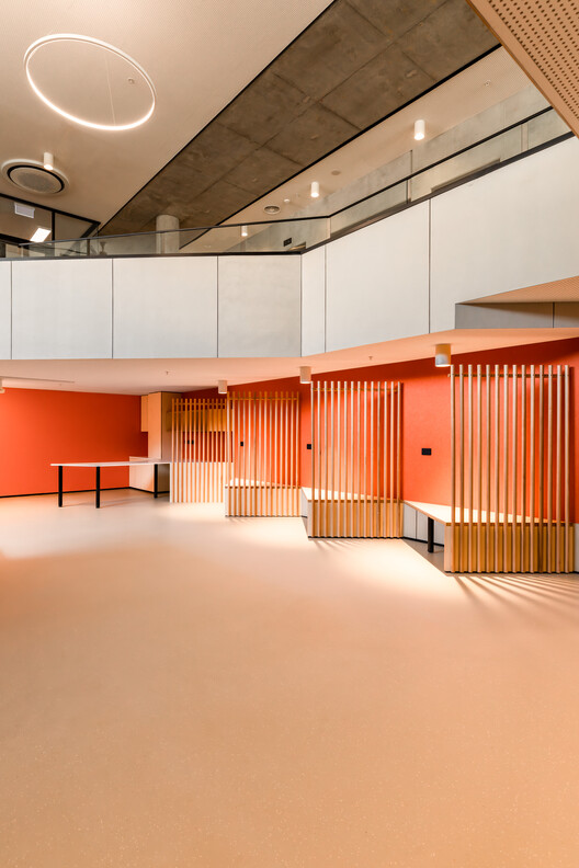 Youth 2 Independence Campbell Street Project  / Liminal Architecture - Interior Photography, Wood