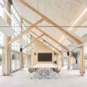 House of the Seasons / New Architekten + Jutta Albus Architektur - Interior Photography, Public Architecture, Beam, Chair