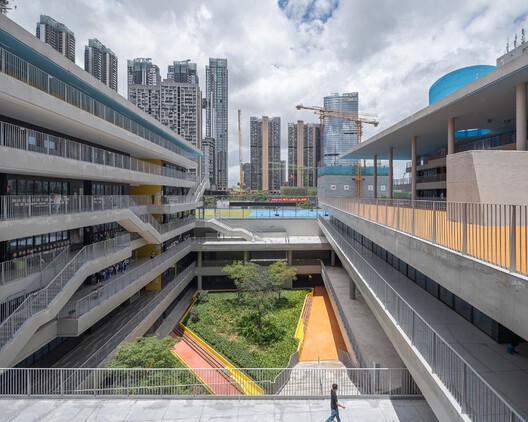 Escola Futian Lvzhou Shenzhen / CCDI Dongxiying Studio - Fotografia de Exterior, Urbano