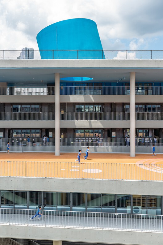 Escola Futian Lvzhou Shenzhen / CCDI Dongxiying Studio - Fotografia de Exterior