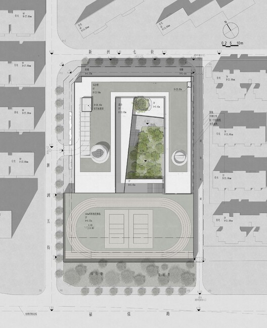 Escola Futian Lvzhou Shenzhen / CCDI Dongxiying Studio - Imagem 21 de 33