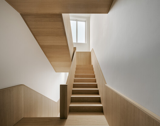 Kolberger 5 Residence / Studio Mark Randel + David Chipperfield - Interior Photography, Stairs, Wood, Handrail