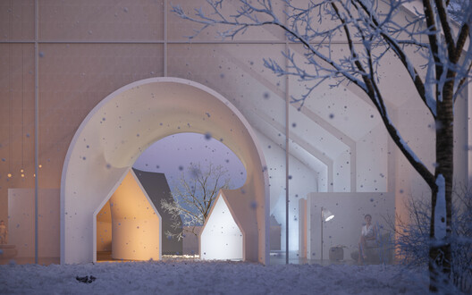 From Desert to Forest: 8 Unbuilt Houses Designed as Contemporary Retreats - Image 23 of 49