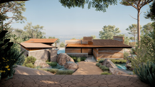 From Desert to Forest: 8 Unbuilt Houses Designed as Contemporary Retreats - Image 48 of 49