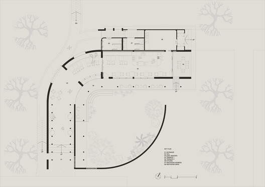 Cafe. MADA in the Little Garden  / BodinChapa Architects - Image 26 of 26