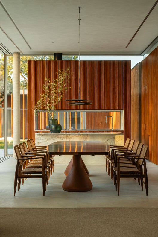 GC House / Estúdio Naia - Interior Photography, Dining room, Wood, Chair