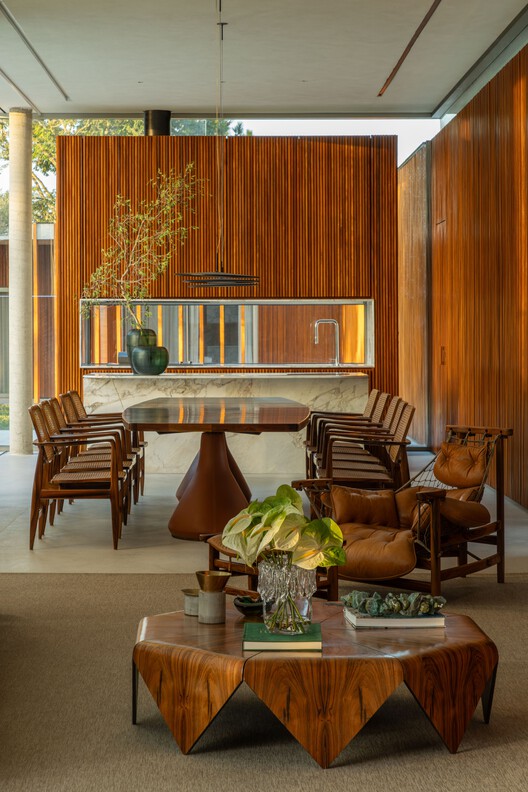 GC House / Estúdio Naia - Interior Photography, Dining room, Wood, Chair