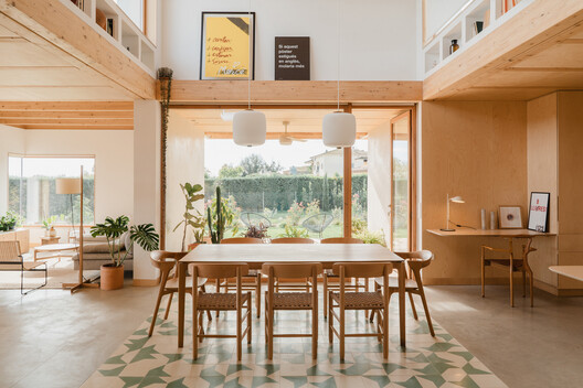 House in Pradet / Clara Crous Arquitectura - Interior Photography, Dining room, Wood, Table, Chair