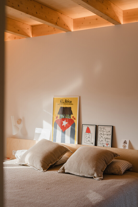 House in Pradet / Clara Crous Arquitectura - Interior Photography, Bedroom, Wood, Lighting, Bed