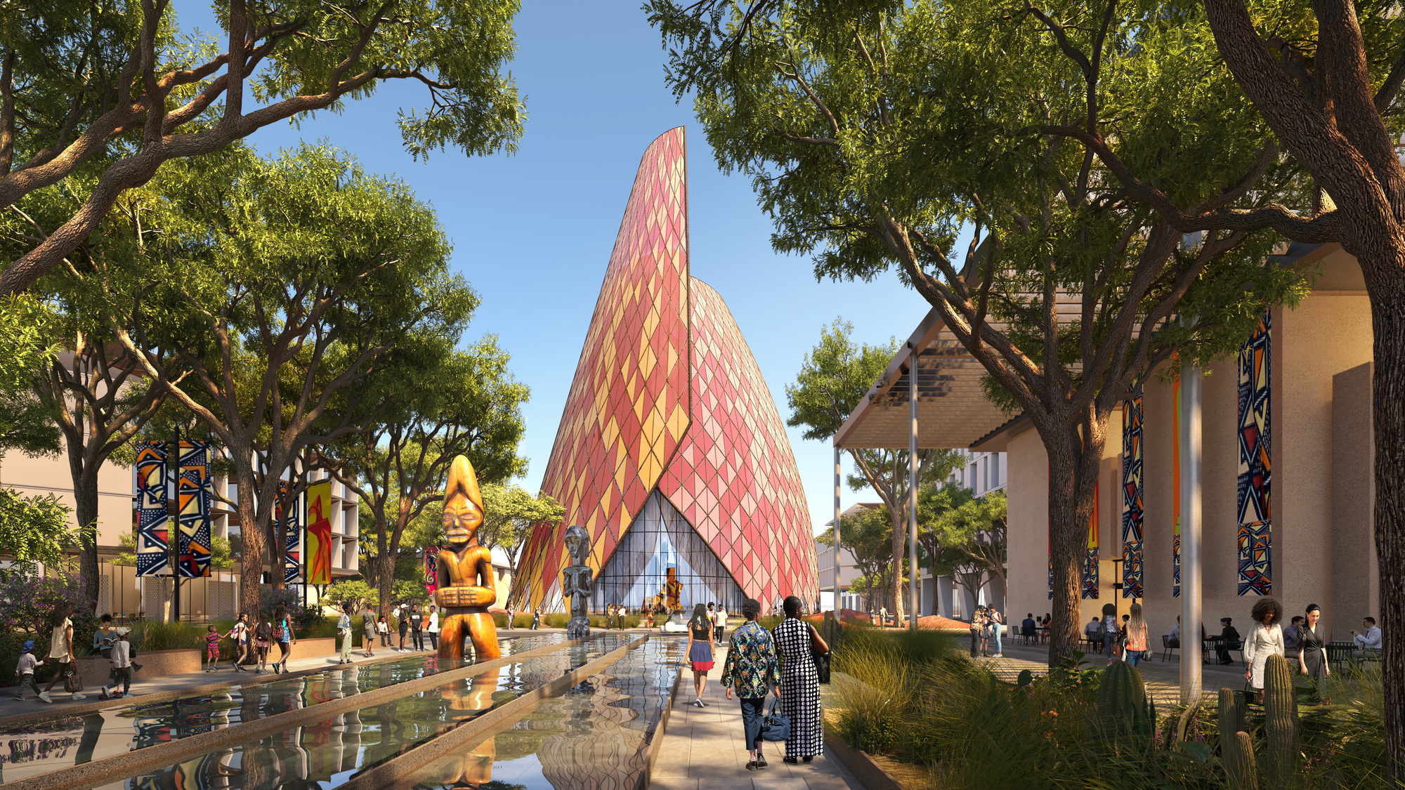 Foster + Partners Plans Airport-Led Urban Development Outside Luanda, Angola