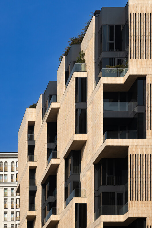 Lumen Residential Building / Next Office–Alireza Taghaboni - Exterior Photography, Balcony