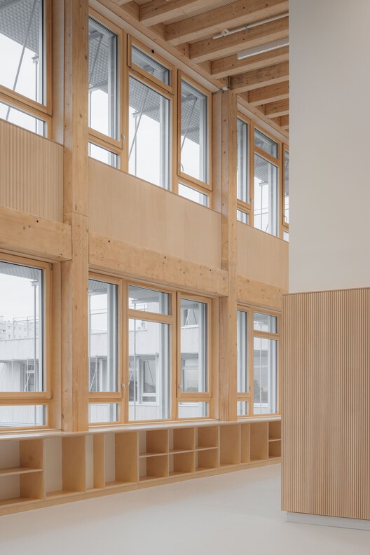 Dominique Frelaut School Group / Tectoniques Dominique Frelaut School Group / Tectoniques - Interior Photography