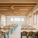 Dominique Frelaut School Group / Tectoniques - Interior Photography, Schools , Beam, Chair