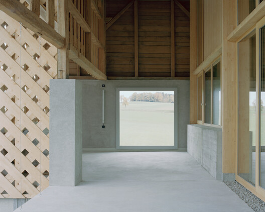 The Inverted Farm / Bard Yersin Architectes - Interior Photography, Wood, Concrete