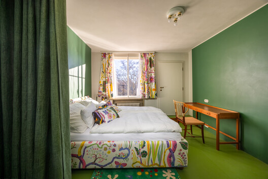 Villa Beer Renovation / Christian Prasser Architektur - Interior Photography, Bedroom, Bed, Wood, Lighting