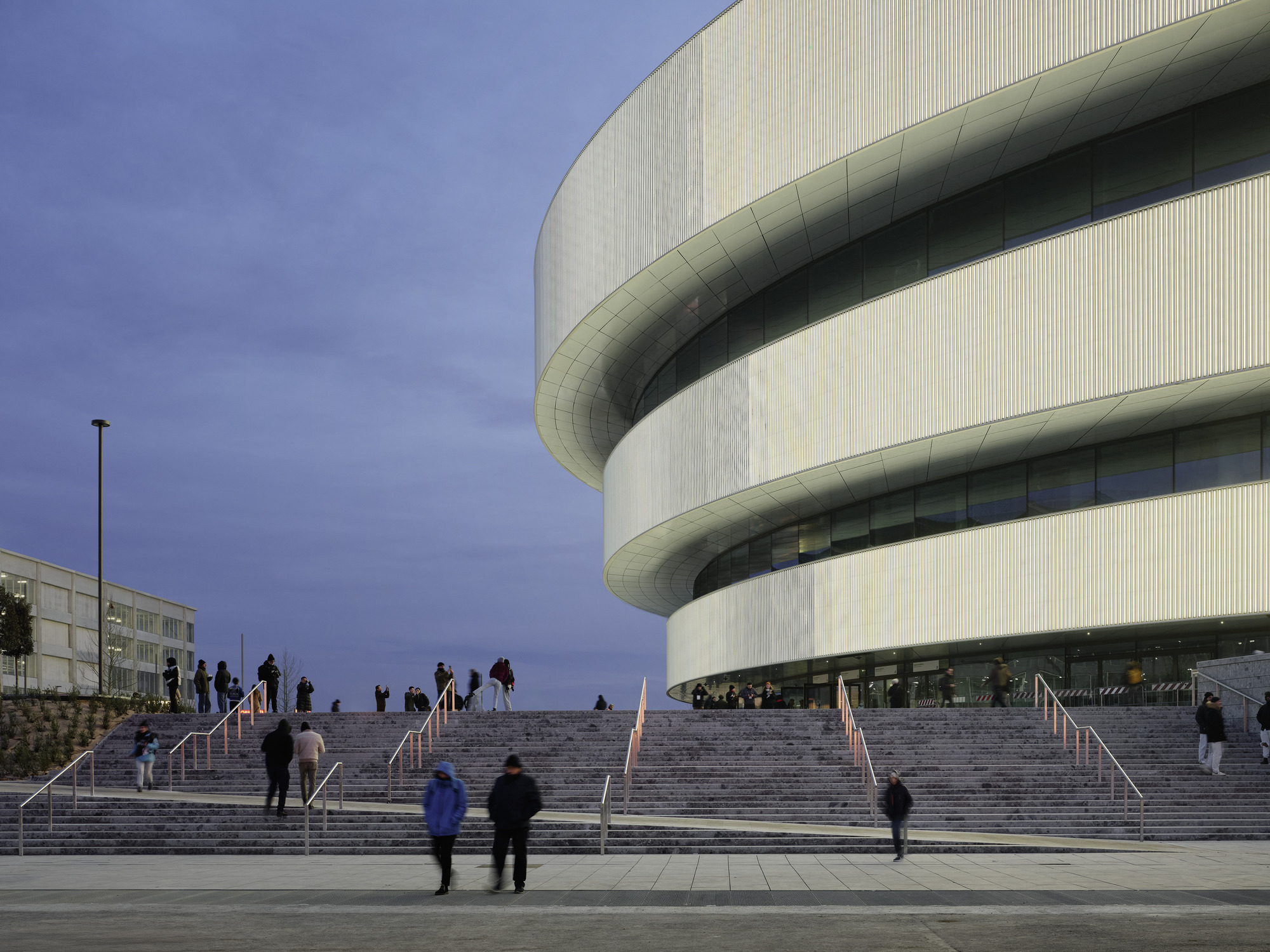 David Chipperfield Architects Releases New Images of the Milano Santa Giulia Arena Ahead of the 2026 Winter Olympics