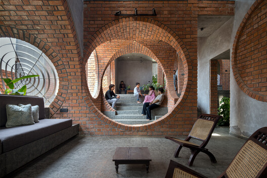 Rangmanch House / PMA madhushala Rangmanch House / PMA madhushala - Interior Photography, Brick