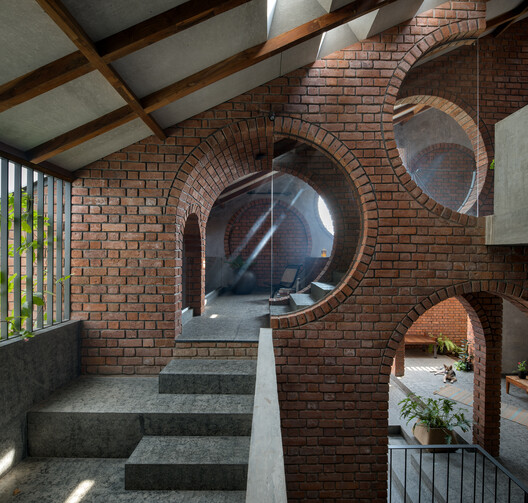 Rangmanch House / PMA madhushala Rangmanch House / PMA madhushala - Interior Photography, Brick