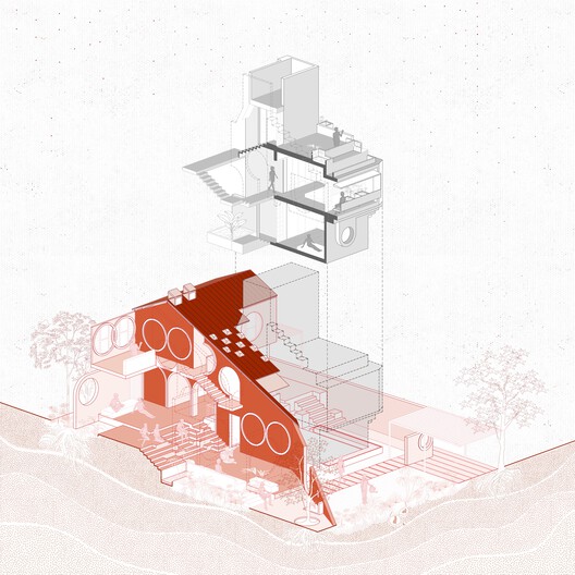 Rangmanch House / PMA madhushala Rangmanch House / PMA madhushala - Image 34 of 35