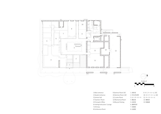 Tsuruoka City Shonai Nursing School / MIKAMI Architects - Image 15 of 19