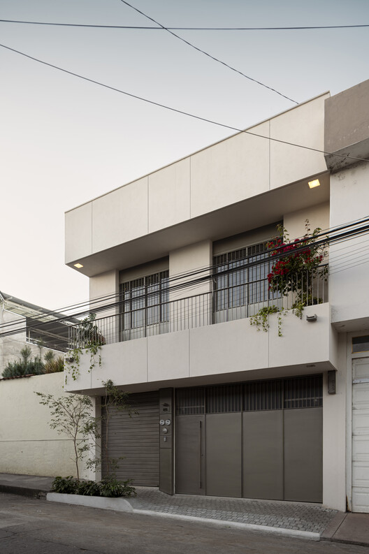 House A.Martínez / Taller Michoacán - Exterior Photography, Concrete, Balcony