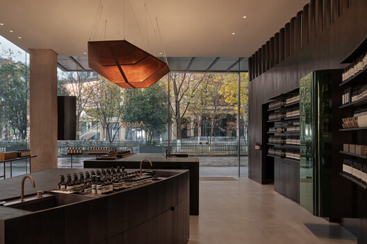 伊索西湖店 / atelier suasua - 室内图, 厨房, 灯, 玻璃