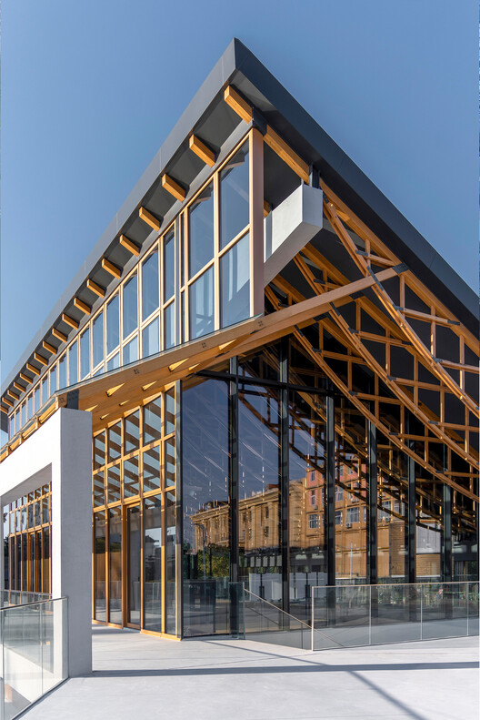 Wujiang Wedding Hall / NODE Achitecture & Urbanism - Exterior Photography, Beam, Steel