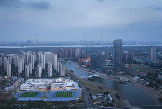 Kangsheng Road Education Complex / SEU-ARCH + ZRADI + UA GROUP - Exterior Photography, Cityscape, Aerial View Photography
