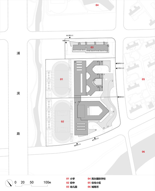 Kangsheng Road Education Complex / SEU-ARCH + ZRADI + UA GROUP - Image 34 of 40