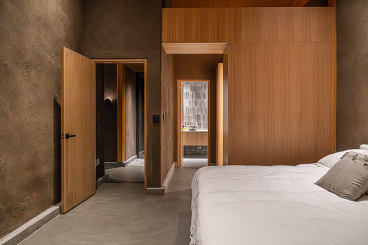 House in the Woods / Espinoza Carvajal Arquitectos - Interior Photography, Bedroom, Wood