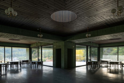 REST Garden Restaurant / Pezo von Ellrichshausen - Interior Photography, Dining room