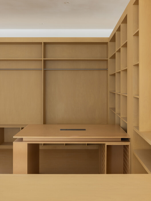 Heyi office / DPAA Design - Interior Photography, Closet, Wood, Shelving